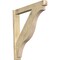 Ekena Millwork Funston Craftsman Rough Sawn Outlooker, Douglas Fir, 6"W x 44"D x 44"H OUT06X44X44FST04RDF - alternate 1